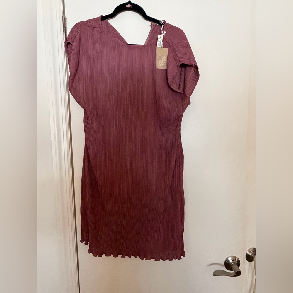 Madewell Burgundy Mini Dress